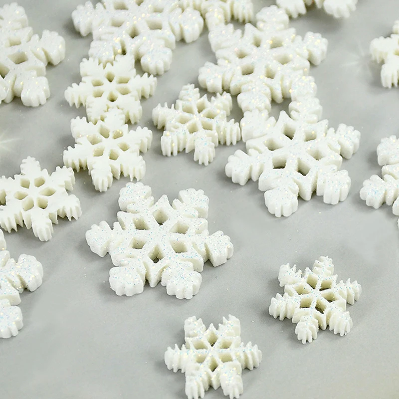 20pcs Christmas Snowflakes Resin Glitter Flatback Xmas Tree Pendants DIY Craft Accessories Winter New Year Wedding Party Decor
20pcs Christmas Snowflakes Resin Glitter Flatback Xmas Tree Pendants DIY Craft Accessories Winter New Year Wedding Party Decor