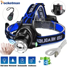 Induction LED Headlight V6 High Lumen Headlamp Body Motion Sensor Head Front Light Zoomable Head Torch Waterproof Head Lamp
Induction LED Headlight V6 High Lumen Headlamp Body Motion Sensor Head Front Light Zoomable Head Torch Waterproof Head Lamp