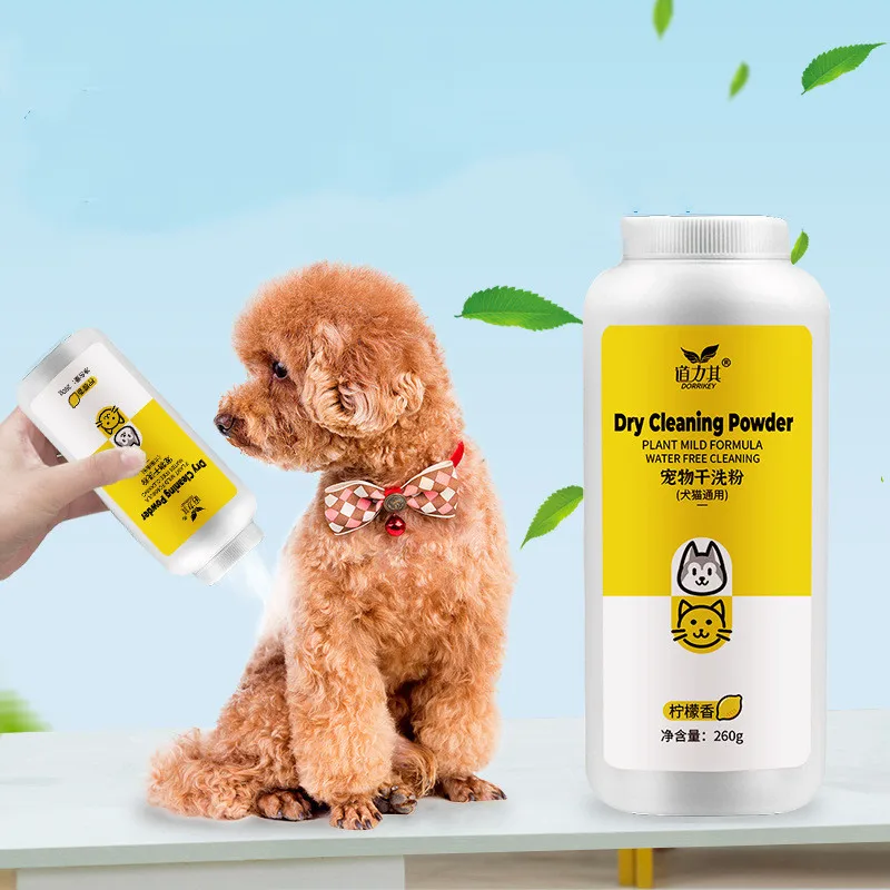 260g Pet Dry Cleaning Powder Leave-in Shampoo for Dogs and Cats Bath Lotion for Puppies and Rabbits Bath Cleaning Supplies
260g Pet Dry Cleaning Powder Leave-in Shampoo for Dogs and Cats Bath Lotion for Puppies and Rabbits Bath Cleaning Supplies