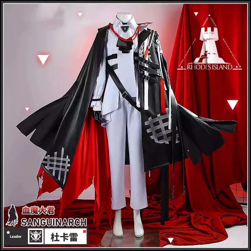 

Game Genshin Impact Doujin Sanguinarch Cosplay Costume Men Comic-con Party Cool Cos Clothes Role Play Suit Full Set New Fashion