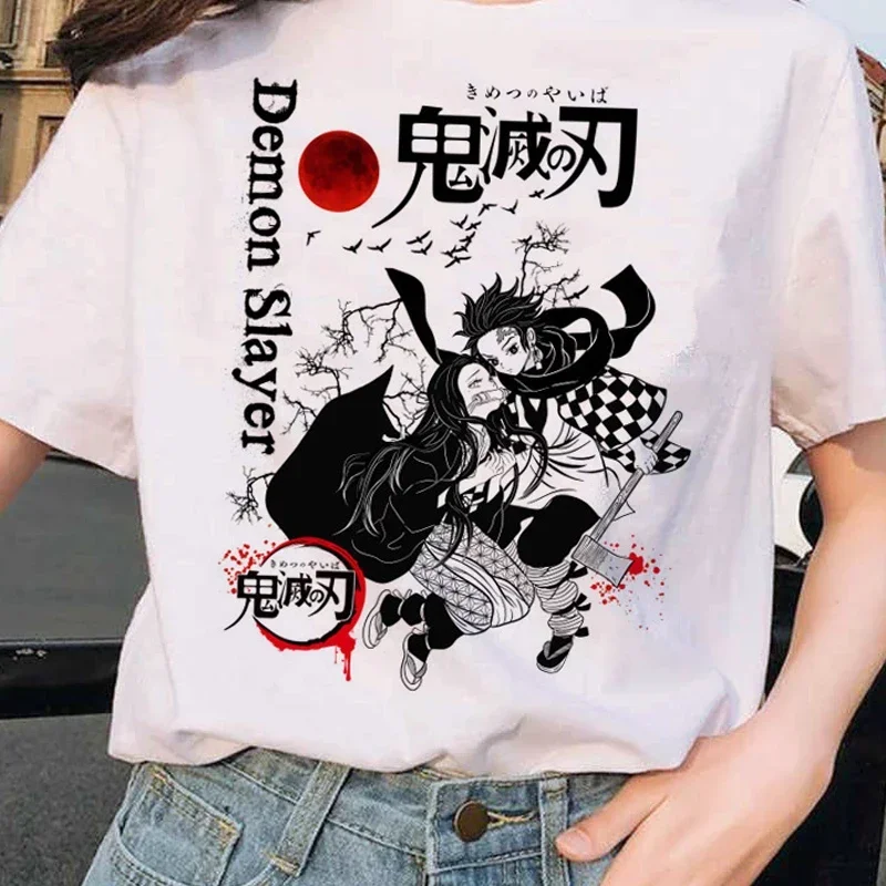 Anime Demon Slayer Pattern Japanese Women T-shirt Cartoon Short Sleeve Clothes Harajuku Oversized Tshirts Summer Tops Female Tee
Anime Demon Slayer Pattern Japanese Women T-shirt Cartoon Short Sleeve Clothes Harajuku Oversized Tshirts Summer Tops Female Tee
