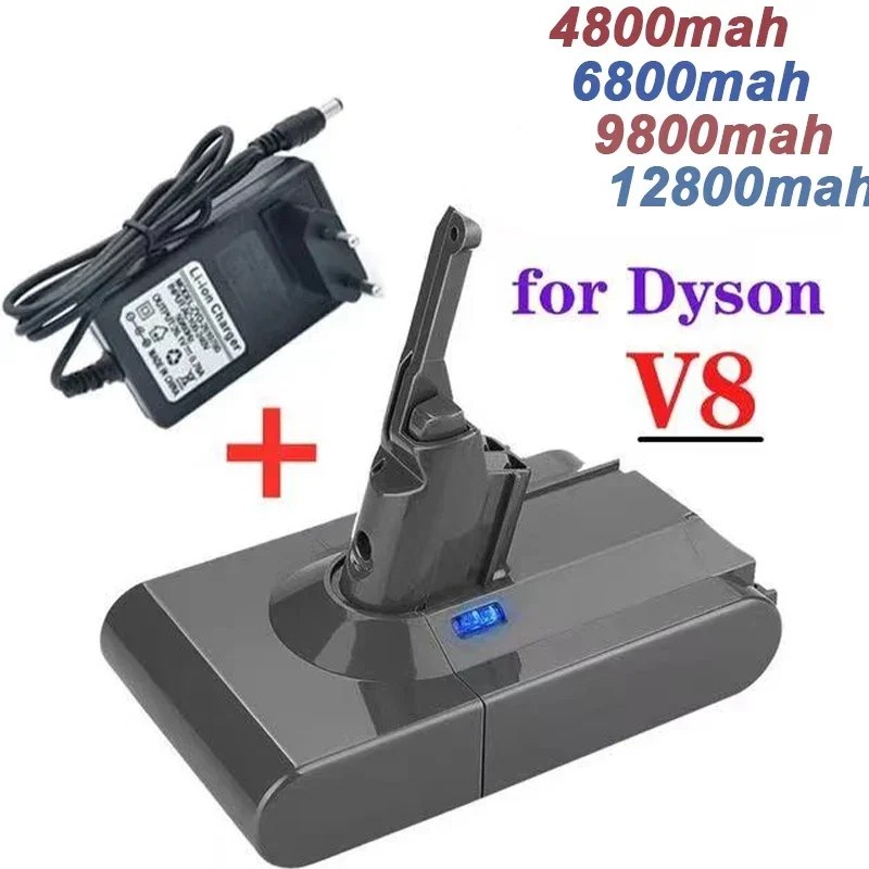 100% rechargeable battery for vacuum cleaners, Fordyson V8 21.6V 12800mAh absolute/animal lithium-ion battery, original
100% rechargeable battery for vacuum cleaners, Fordyson V8 21.6V 12800mAh absolute/animal lithium-ion battery, original