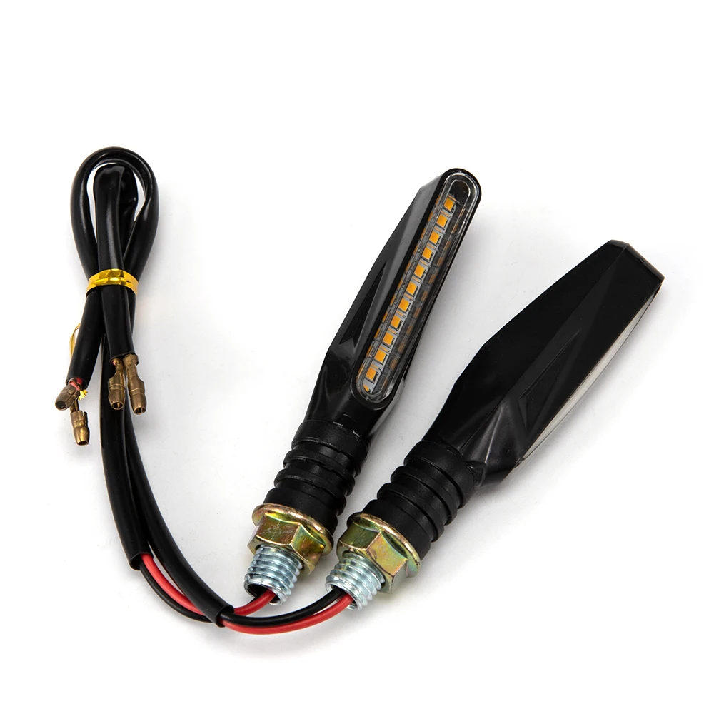 Universal Motorcycle Turn Signals Lights 12V Flasher LED Flowing Water Blinker Moto Indicator M10 Bolt tor Turn Lamp Accessories
Universal Motorcycle Turn Signals Lights 12V Flasher LED Flowing Water Blinker Moto Indicator M10 Bolt tor Turn Lamp Accessories