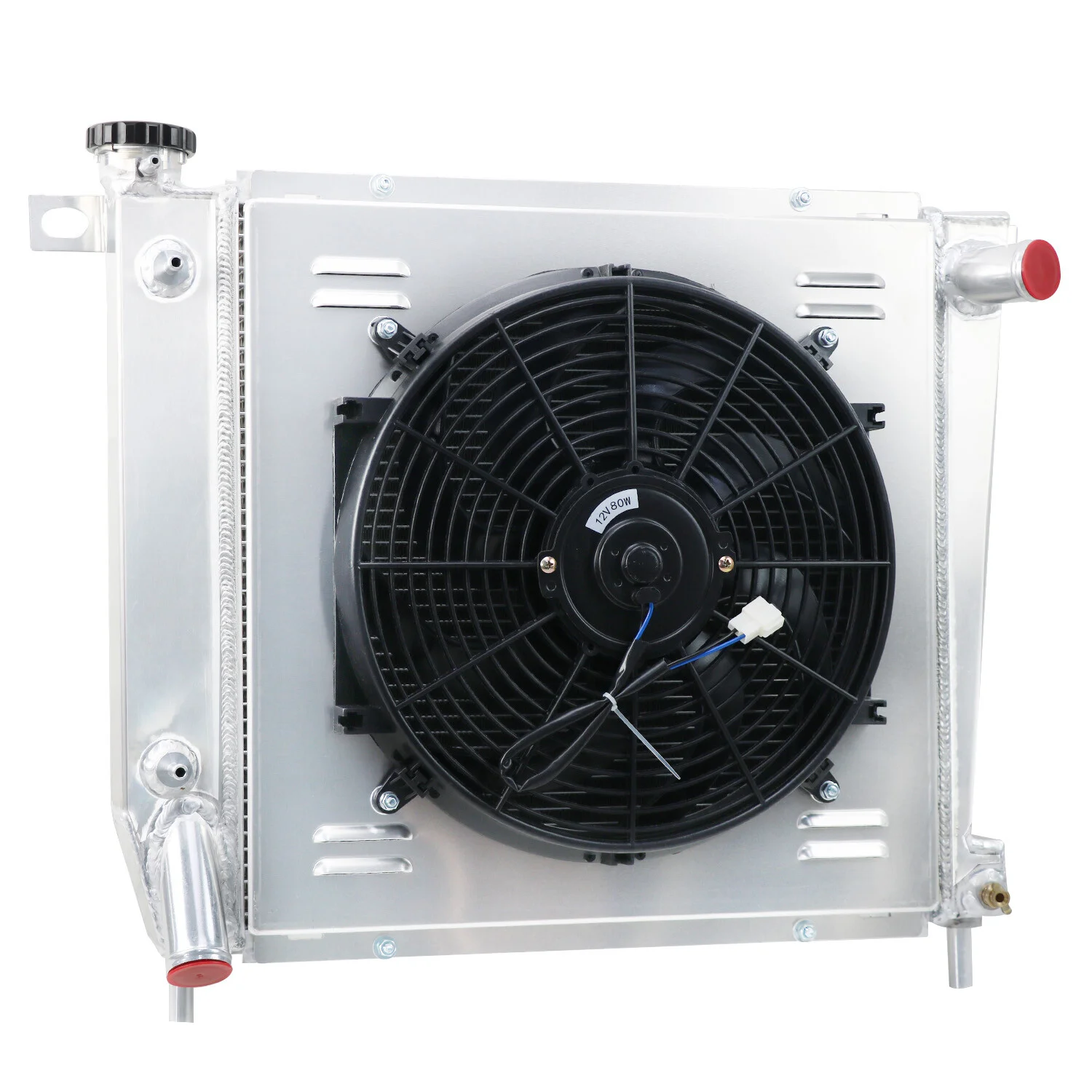 4 Row Radiator Shroud Fan For Ford Explorer Ranger 3.0L/ Mazda B4000 Navajo 4.0L
4 Row Radiator Shroud Fan For Ford Explorer Ranger 3.0L/ Mazda B4000 Navajo 4.0L