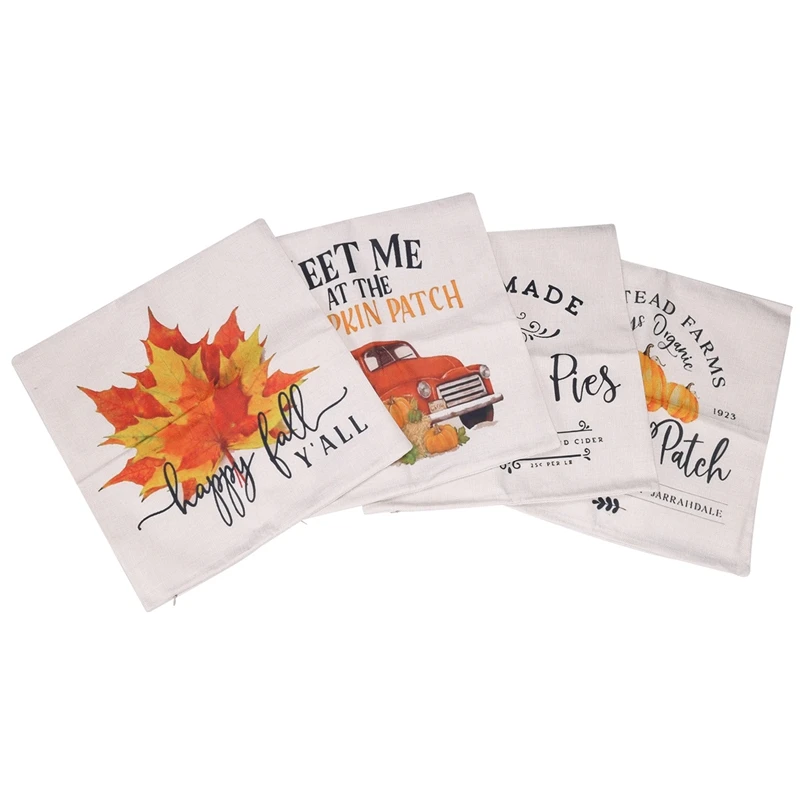 Fall Pillow Covers Maple Leaves Farmhouse Throw Pillows For Fall Thanksgiving Decor Autumn Decorations Cushion Cases
Fall Pillow Covers Maple Leaves Farmhouse Throw Pillows For Fall Thanksgiving Decor Autumn Decorations Cushion Cases