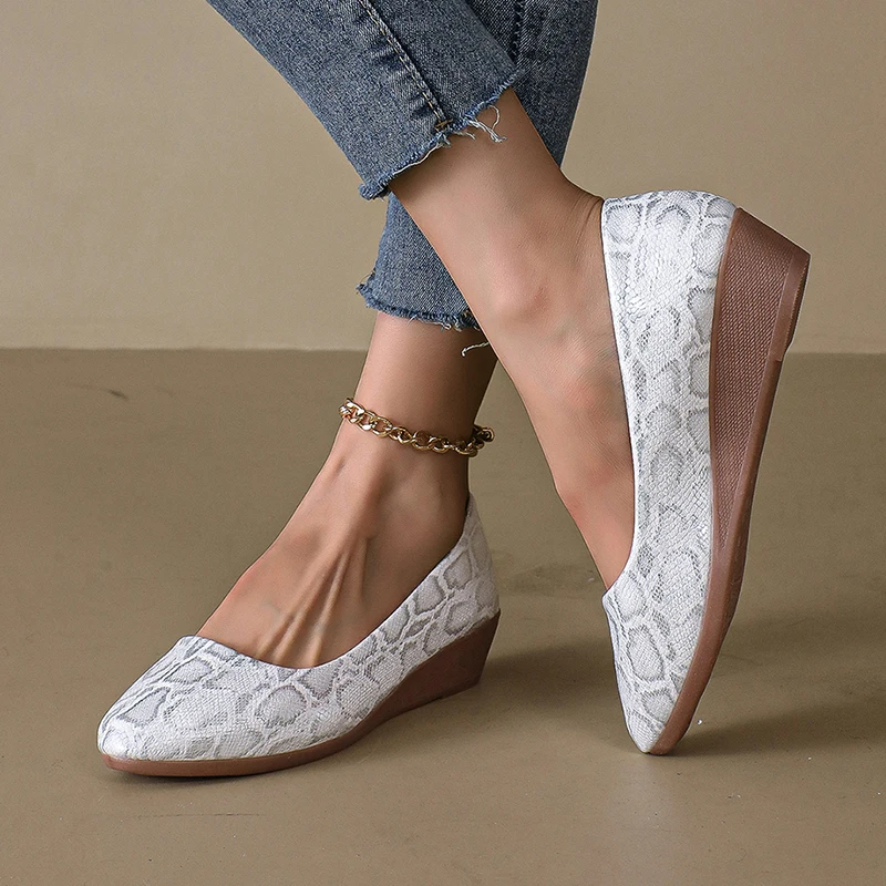 Туфли женские на плоской подошве, Мокасины с принтом, без застежки, повседневная обувь для ходьбы, лето 2024
Туфли женские на плоской подошве, Мокасины с принтом, без застежки, повседневная обувь для ходьбы, лето 2024