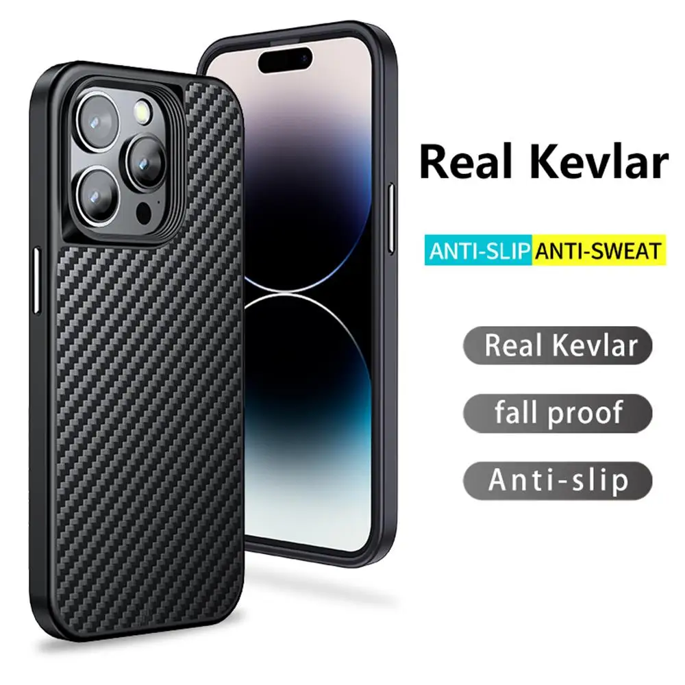 For iPhone 14 13 Pro Max Plus Phone Case Real Genuine Carbon Fiber Matte Soft TPU Frame Magnetic Wireless Shockproof Hard Cover
For iPhone 14 13 Pro Max Plus Phone Case Real Genuine Carbon Fiber Matte Soft TPU Frame Magnetic Wireless Shockproof Hard Cover