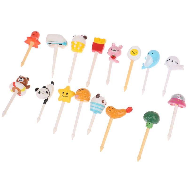 5Pcs Animal Fruit Fork Food Grade Plastic Cartoon Kids Cake Fruit Toothpick Bento Lunch Bento Accessories Party Decoration
5Pcs Animal Fruit Fork Food Grade Plastic Cartoon Kids Cake Fruit Toothpick Bento Lunch Bento Accessories Party Decoration