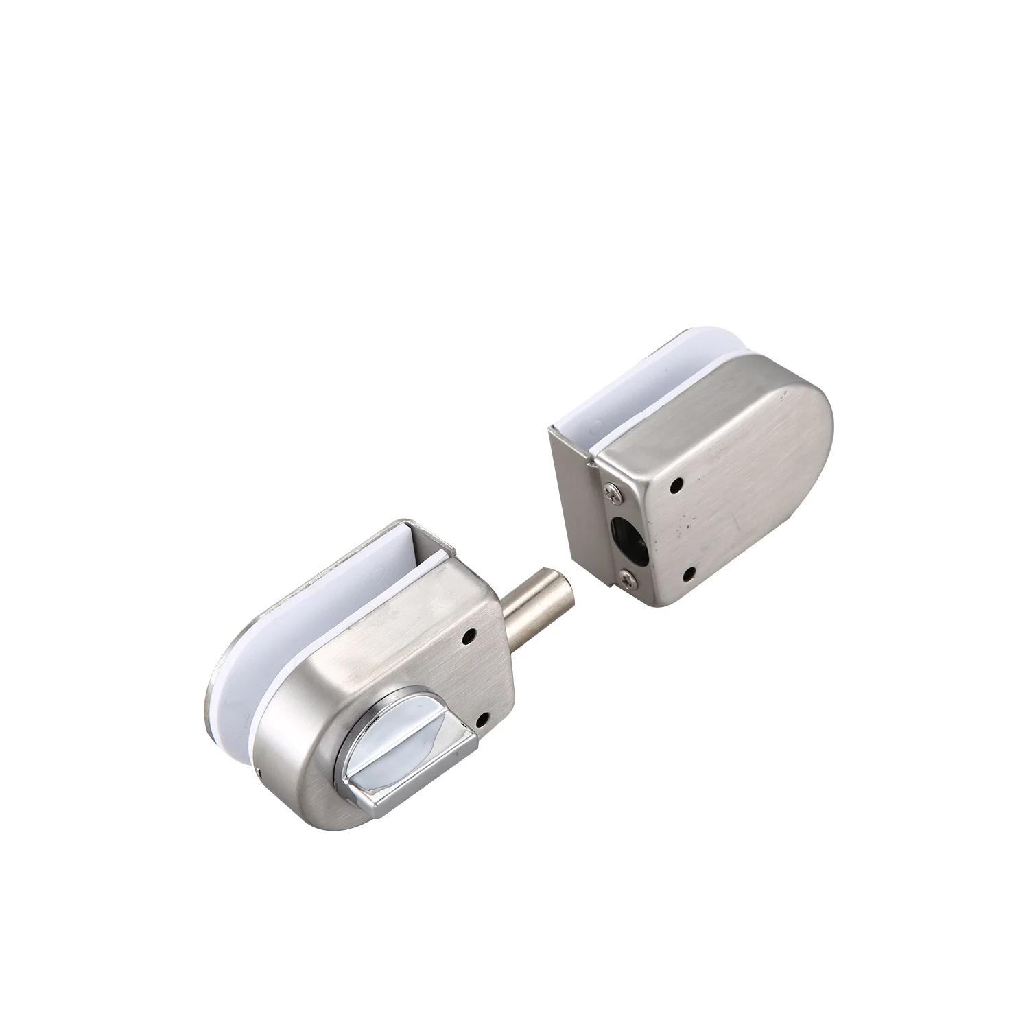 Stainless Steel,Glass Door Latches Lock/Bolt,138A ,Without Drilling,For Double Glass Door, Frameless Glass Door
Stainless Steel,Glass Door Latches Lock/Bolt,138A ,Without Drilling,For Double Glass Door, Frameless Glass Door