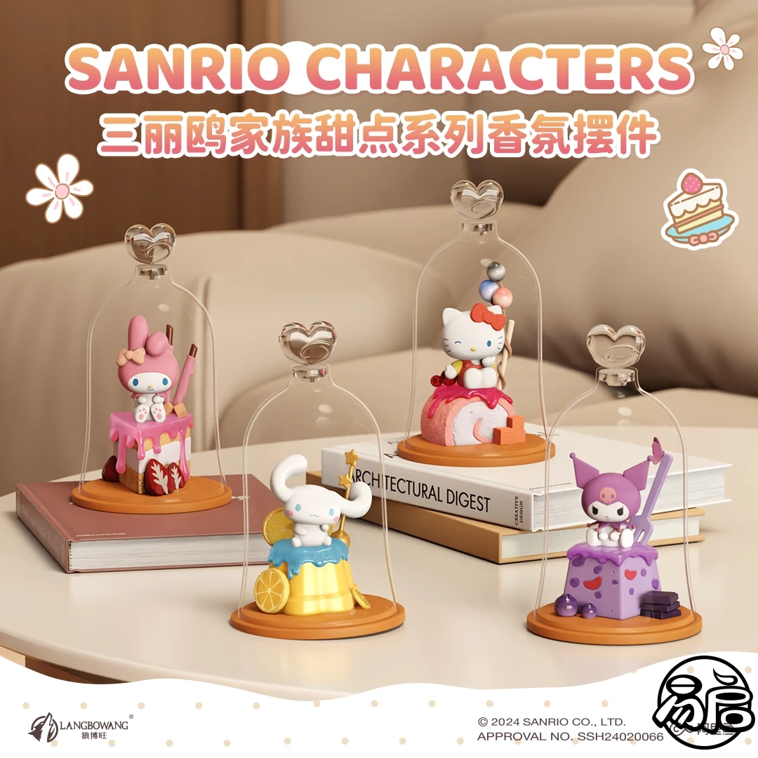 Sanrio семья десертов серии аромат ручной работы настольное украшение Kuromi Kitty охватывающие игрушки Праздничные подарки для детей
Sanrio семья десертов серии аромат ручной работы настольное украшение Kuromi Kitty охватывающие игрушки Праздничные подарки для детей