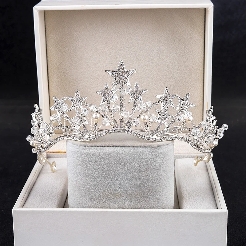 Korean crown, grand pentagram, Tiktok, the same online celebrity super fairy princess birthday headband, 18th birthday gift
Korean crown, grand pentagram, Tiktok, the same online celebrity super fairy princess birthday headband, 18th birthday gift