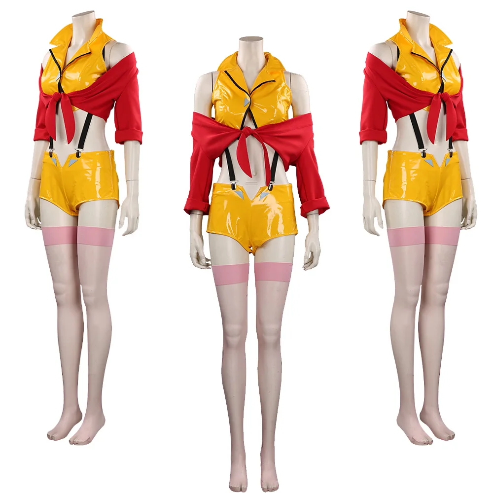 

Anime Faye Valentine Cosplay Cowboy Bebop Fantasy Costume Disguise Adult Women Fantasia Outfits Halloween Carnival Roleplay Suit