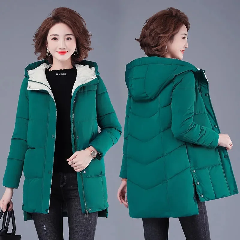 2023 New Women Winter Jacket Long Warm Parkas Female Thicken Coat Cotton Padded Parka Jackets Hooded Outwear
2023 New Women Winter Jacket Long Warm Parkas Female Thicken Coat Cotton Padded Parka Jackets Hooded Outwear