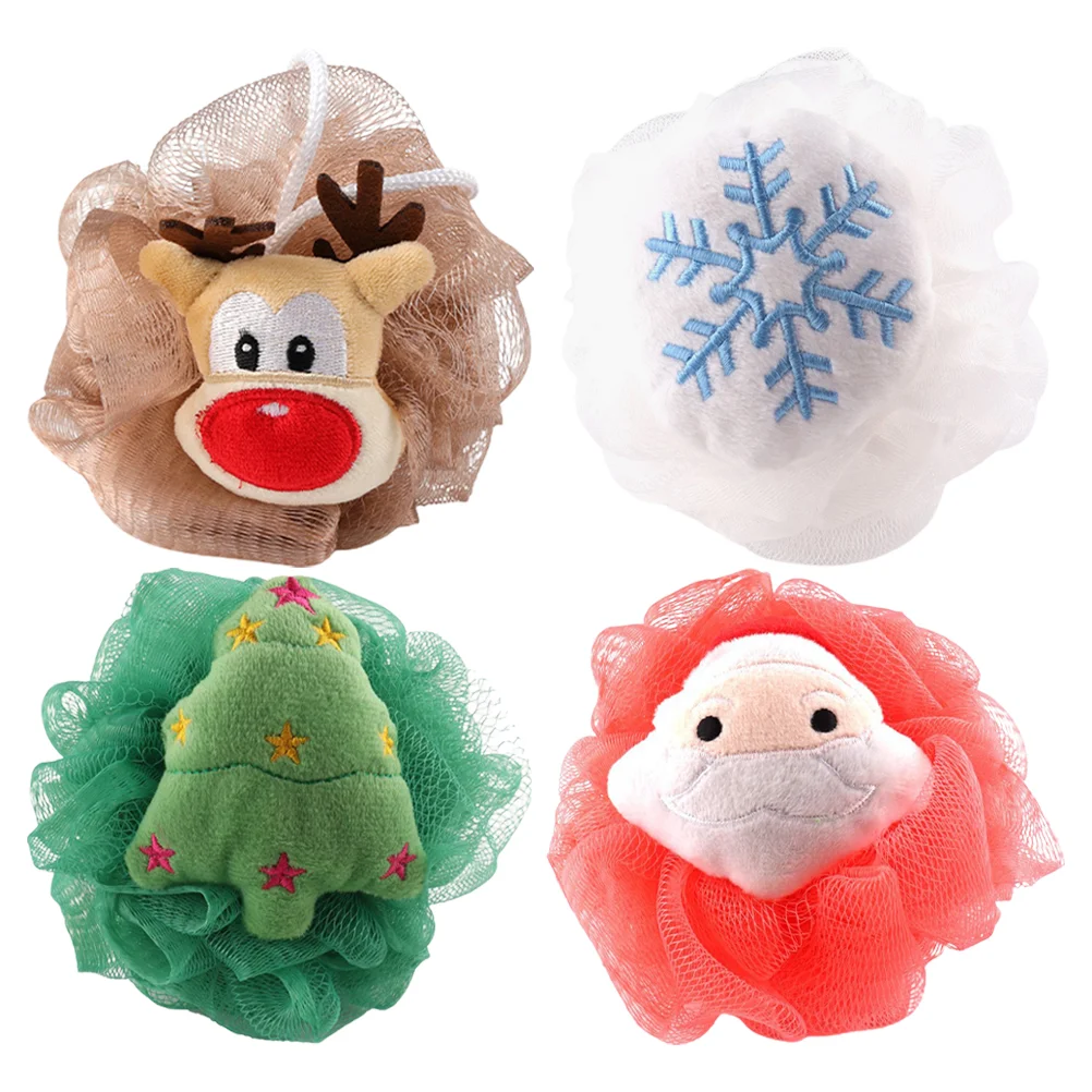 Christmas Bath Loofah Santa Claus Xmas Tree Reindeer Mesh Pouf Ball Shower Sponge Body Scrubber Exfoliator Skin Exfoliating
Christmas Bath Loofah Santa Claus Xmas Tree Reindeer Mesh Pouf Ball Shower Sponge Body Scrubber Exfoliator Skin Exfoliating