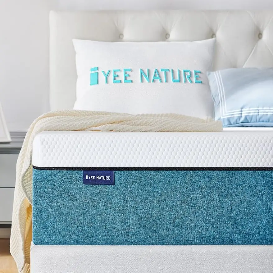 King Mattress 12 Inch King Size Memory Foam Firm Mattress Fiberglass Free, Breathable and Supportive
King Mattress 12 Inch King Size Memory Foam Firm Mattress Fiberglass Free, Breathable and Supportive