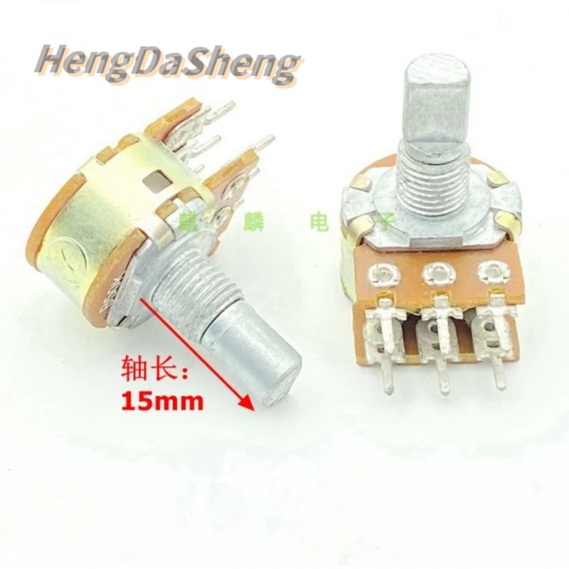 5Pcs/Lot Type 16 B50K 6-pin Dual B503 Power Amplifier Loudspeaker High And Low Volume Potentiometer
5Pcs/Lot Type 16 B50K 6-pin Dual B503 Power Amplifier Loudspeaker High And Low Volume Potentiometer