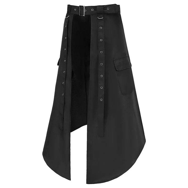 Men's Half Skirt Spring And Autumn New Tooling Style Europe And The United States Dark Rock Punk Leisure Large Size Half Skirt
Men's Half Skirt Spring And Autumn New Tooling Style Europe And The United States Dark Rock Punk Leisure Large Size Half Skirt