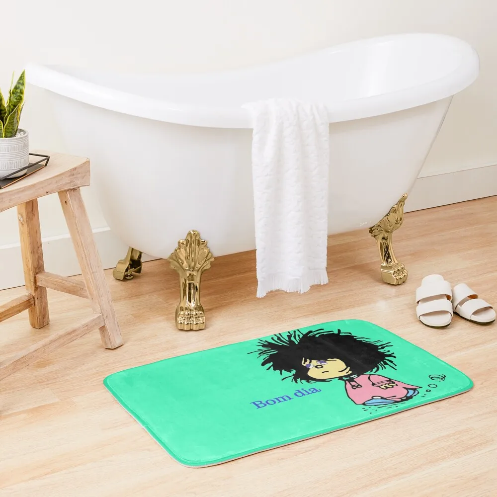 

mafalda em portugues, bom dia Bath Mat Sleeping Room Rugs Bathroom Gadgets For Bathroom And Toilet DoorFor The Door Rug Foot Mat