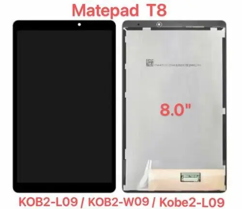 

8.0" NEW Original For Huawei Matepad T 8 T8 Kobe2-L09 Kobe2-L03 KOB2-L09 KOB2-W09 LCD Touch Screen Digitizer Assembly