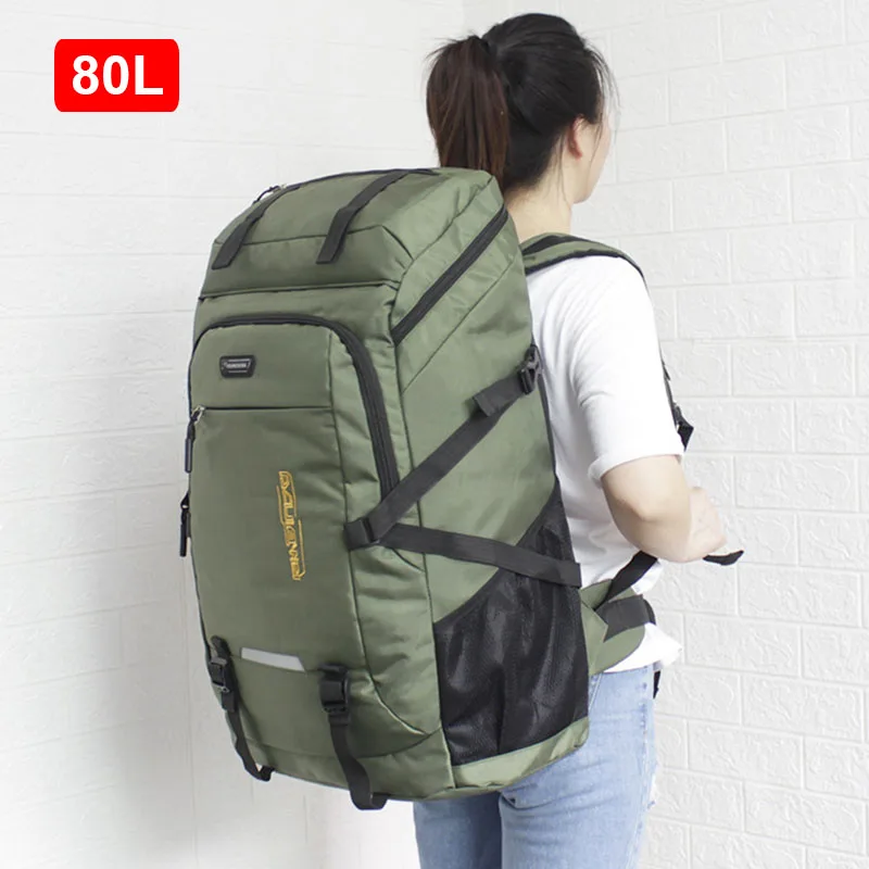 50L/80L Travel Backpack Man Women Large Capacity Classic Luggage Bag Outdoor Sports Nylon Pack Climbing Camping Hiking Rucksack
50L/80L Travel Backpack Man Women Large Capacity Classic Luggage Bag Outdoor Sports Nylon Pack Climbing Camping Hiking Rucksack