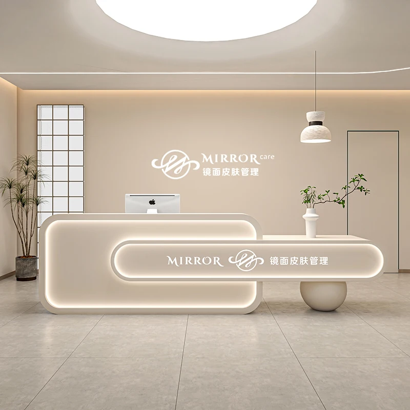 Nordic Reception Desk Clothing Store Nail Salon Information Desk Simplicity Cashier Mesa De Madera BlancaLuxury Furniture
Nordic Reception Desk Clothing Store Nail Salon Information Desk Simplicity Cashier Mesa De Madera BlancaLuxury Furniture