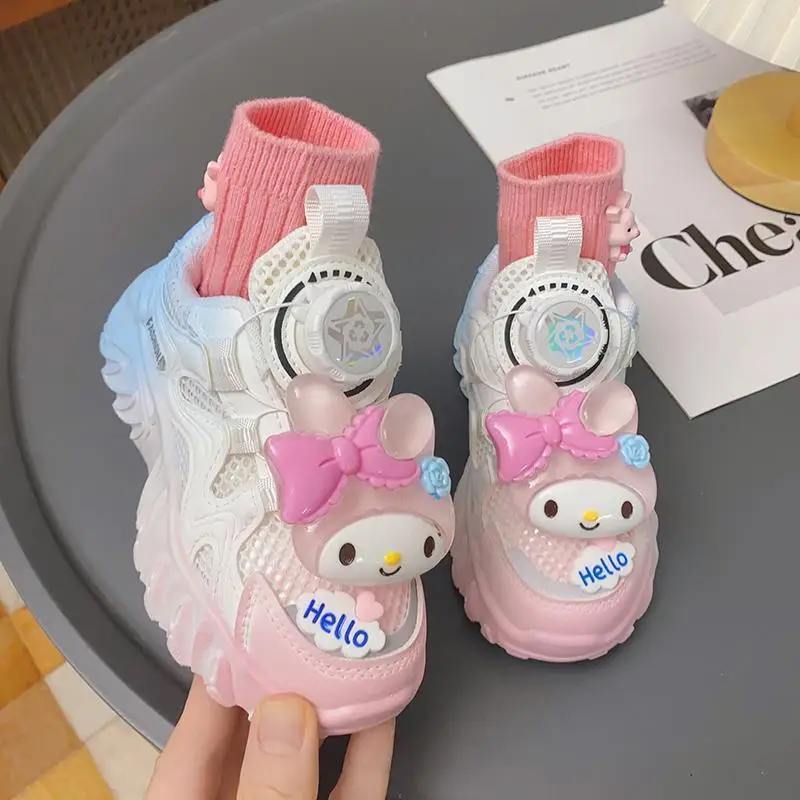 Sanrio My Melody Sneakers Girls Kawaii Cinnamoroll Night Light Tennis Running Shoes Winter Cute Anime Casual Shoes for Kids Hot
Sanrio My Melody Sneakers Girls Kawaii Cinnamoroll Night Light Tennis Running Shoes Winter Cute Anime Casual Shoes for Kids Hot