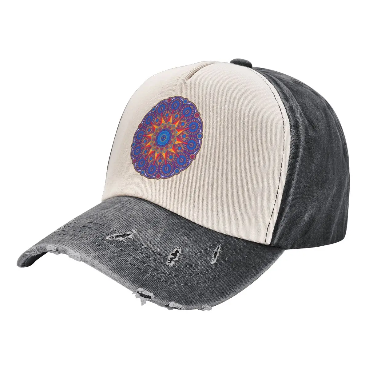 

Bright Spirit Mandala Baseball Cap |-F-| Icon Caps For Women Men's