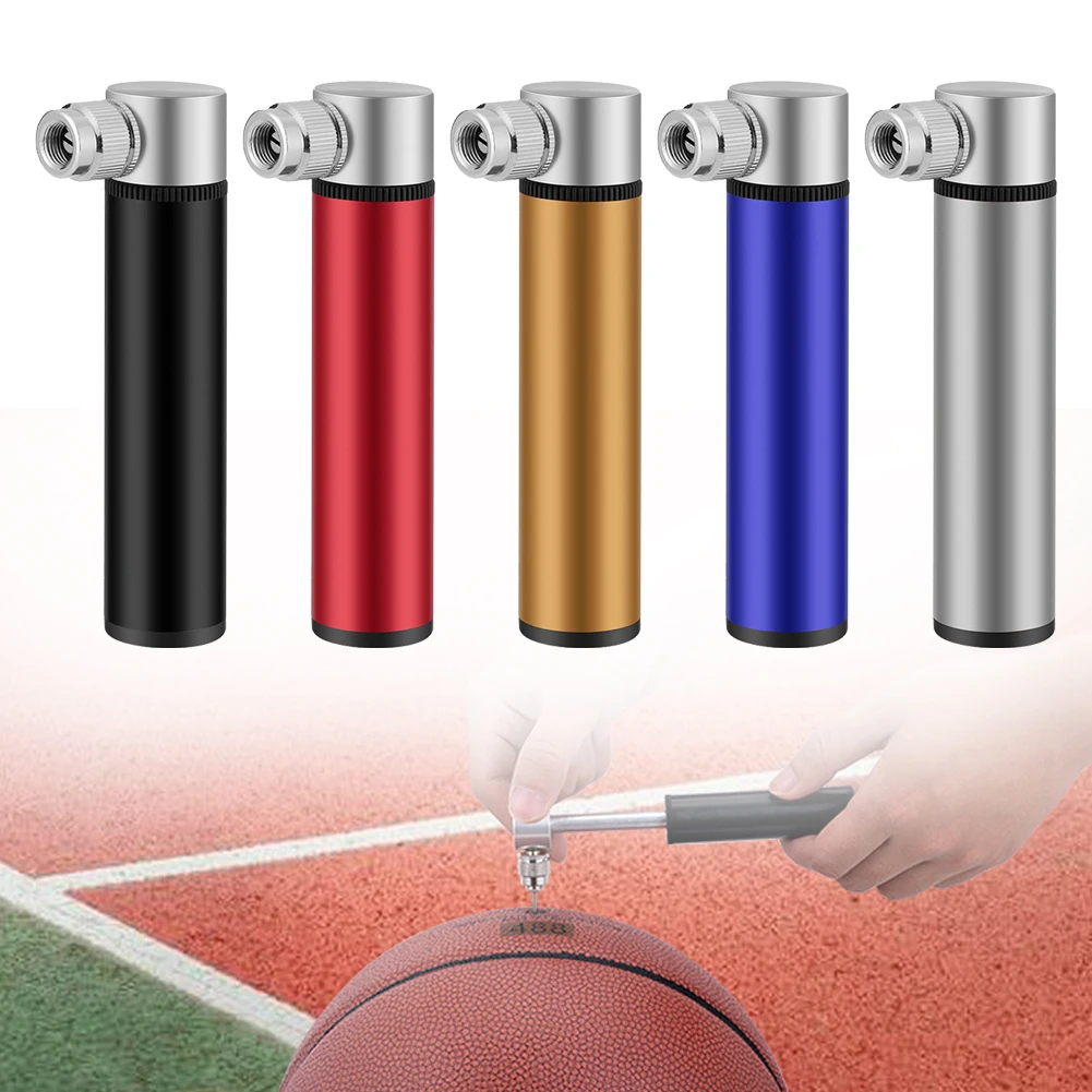10cm 120Psi Mini Bicycle Pump Hand Pressure Air Tire Inflator Mountain Road Bike Basketball Football Air Pumps Aluminum Alloy
10cm 120Psi Mini Bicycle Pump Hand Pressure Air Tire Inflator Mountain Road Bike Basketball Football Air Pumps Aluminum Alloy