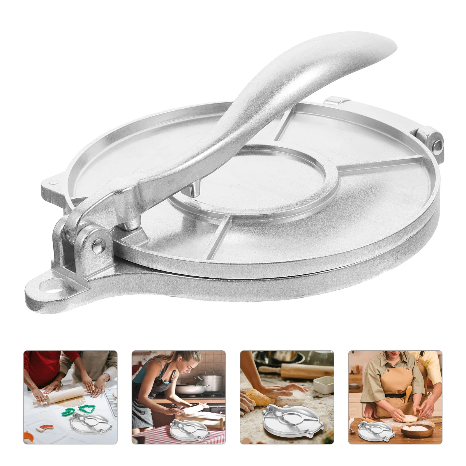 Tortilla Press Maker Flour Roti Dough Machine Cooker Metal Roller Corn Iron Presser Pizza Electric Cast Make Inch Crepiere
Tortilla Press Maker Flour Roti Dough Machine Cooker Metal Roller Corn Iron Presser Pizza Electric Cast Make Inch Crepiere