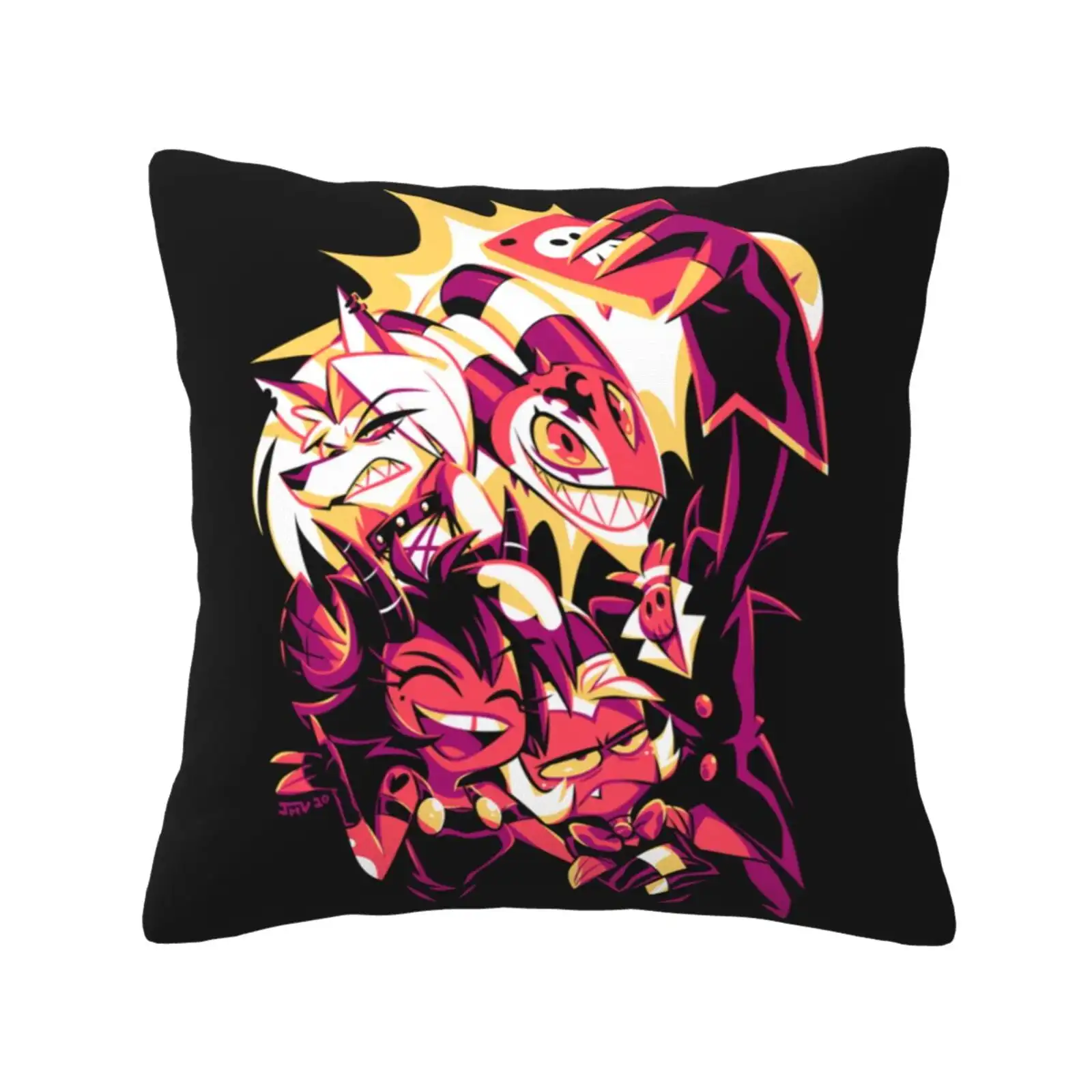 Helluva Boss Throw Pillow Covers 12"X12" Decorative Soft Pillowcases Home Decor Living Room Cushion Cases For Bed Couch Car
Helluva Boss Throw Pillow Covers 12"X12" Decorative Soft Pillowcases Home Decor Living Room Cushion Cases For Bed Couch Car