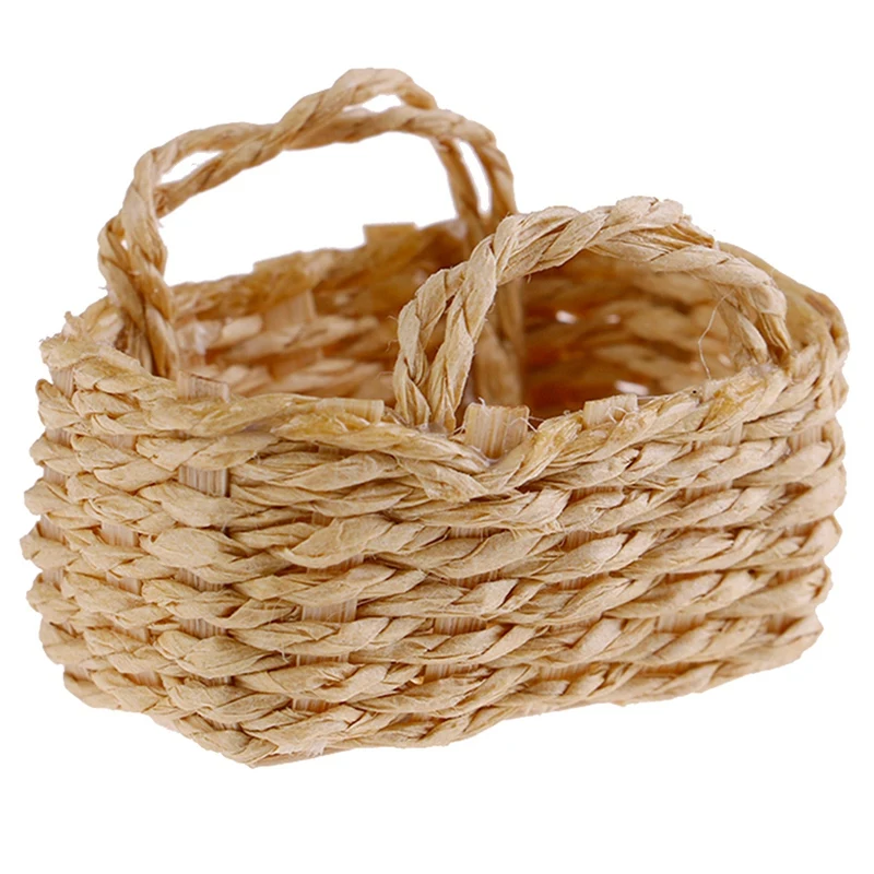 1:12 Mini Cute Dollhouse Rattan Frame Hand-Woven Vegetable Basket For Dolls House Miniature Decoration
1:12 Mini Cute Dollhouse Rattan Frame Hand-Woven Vegetable Basket For Dolls House Miniature Decoration