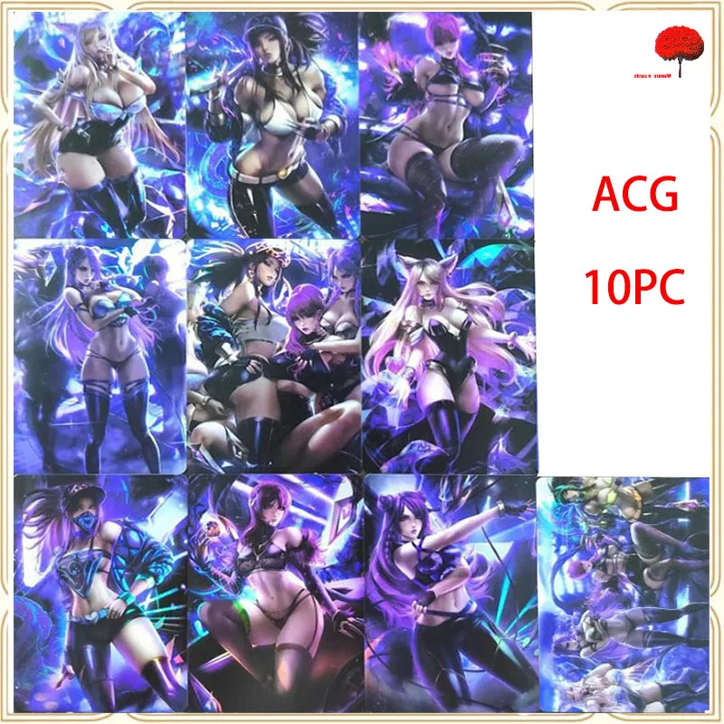 Anime Goddess Story Acg Laser Flash Card Ahri Kaisa Kda Kawaii Girl Collection Toy Solitaire Christmas Birthday Present
Anime Goddess Story Acg Laser Flash Card Ahri Kaisa Kda Kawaii Girl Collection Toy Solitaire Christmas Birthday Present