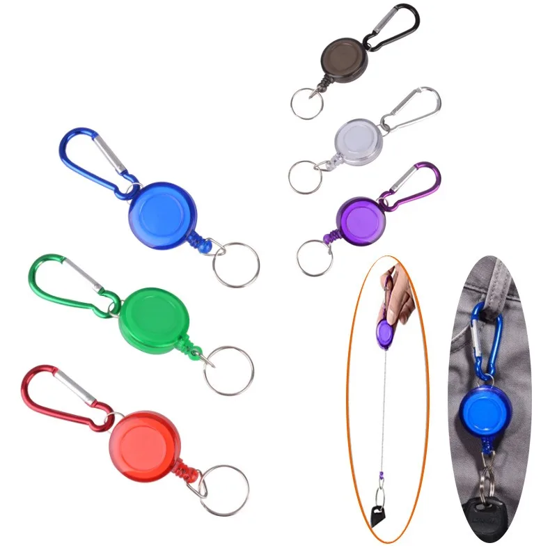 Outdoor Sports Keychain Fishing Accessories Climbing Hiking Bagpack Pendant Clips Retractable Badge Reel for Pass Work Card Tag
Outdoor Sports Keychain Fishing Accessories Climbing Hiking Bagpack Pendant Clips Retractable Badge Reel for Pass Work Card Tag