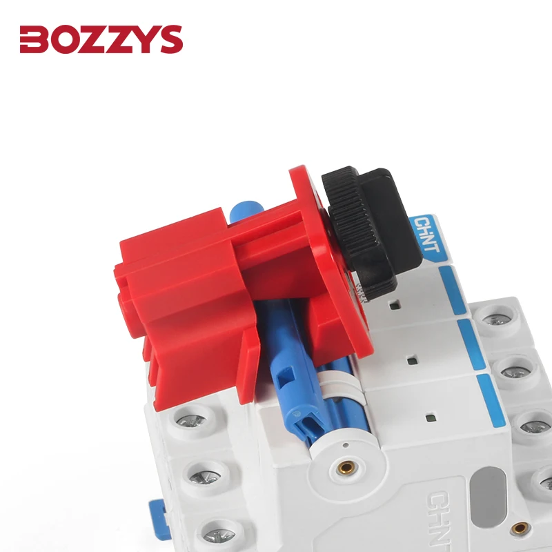 

BOZZYS Universal Multi-pole Circuit Breaker Lcokout Device Paired with Padlocks and Tagouts for Electrical Isolation Lockout