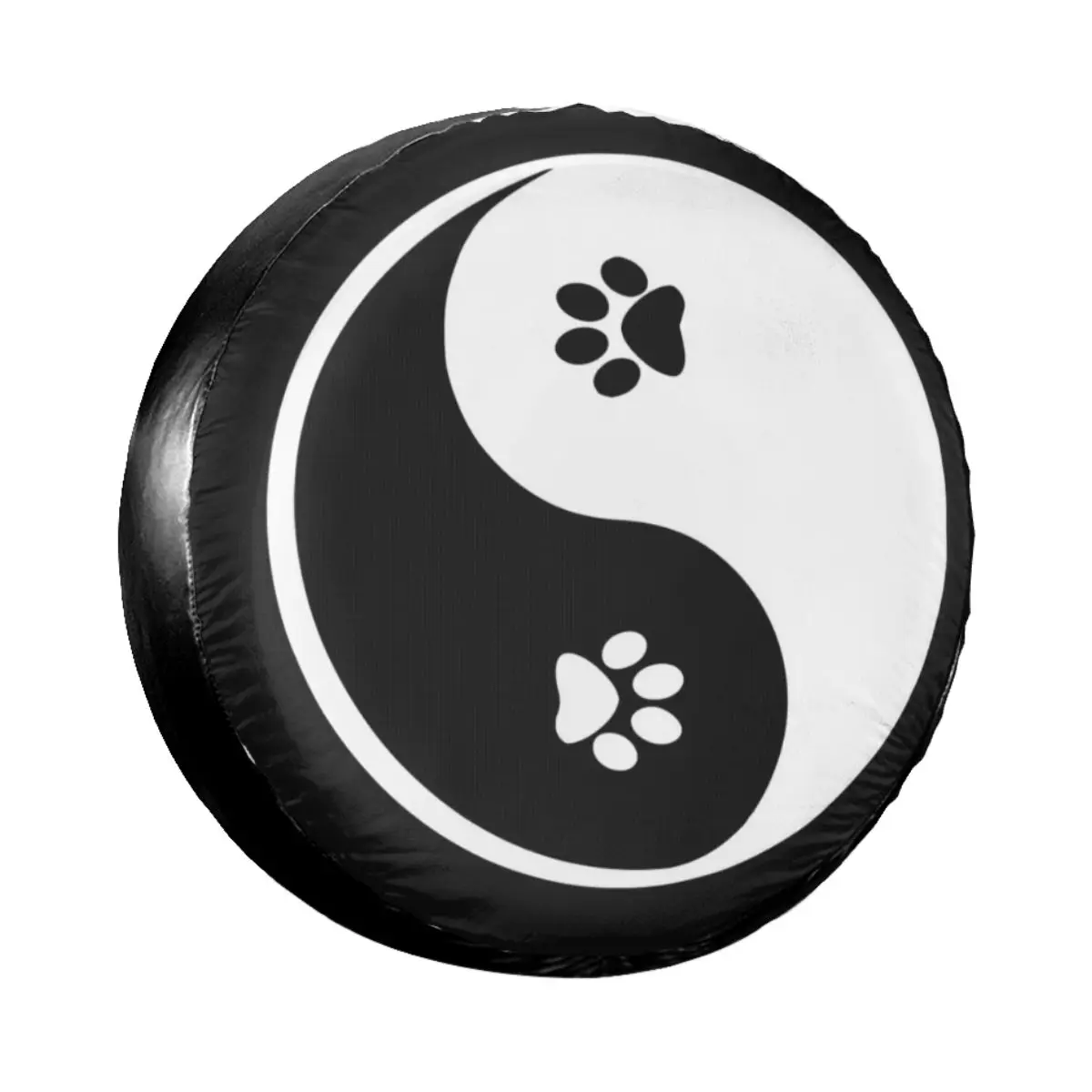 Creative Yin Yang Pet Dog Paw Pattern Spare Tire Cover for Jeep Pajero Hummer Vehicle Wheel Protectors 14" 15" 16" 17" Inch
Creative Yin Yang Pet Dog Paw Pattern Spare Tire Cover for Jeep Pajero Hummer Vehicle Wheel Protectors 14" 15" 16" 17" Inch
