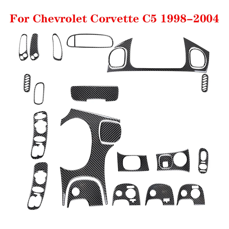 For Chevrolet Corvette C5 1998 1999 2000 2001 2002 2003 2004 Car Carbon Fiber Black Stickers Car Interior Decorative Accessories
For Chevrolet Corvette C5 1998 1999 2000 2001 2002 2003 2004 Car Carbon Fiber Black Stickers Car Interior Decorative Accessories
