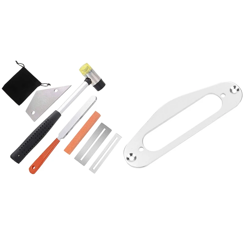 2 Pcs Guitar Pickup Frame Mounting Ring Single Coil Metal Flat Humbucker Pickup Ring With Guitar Luthier Tool Kit
2 Pcs Guitar Pickup Frame Mounting Ring Single Coil Metal Flat Humbucker Pickup Ring With Guitar Luthier Tool Kit