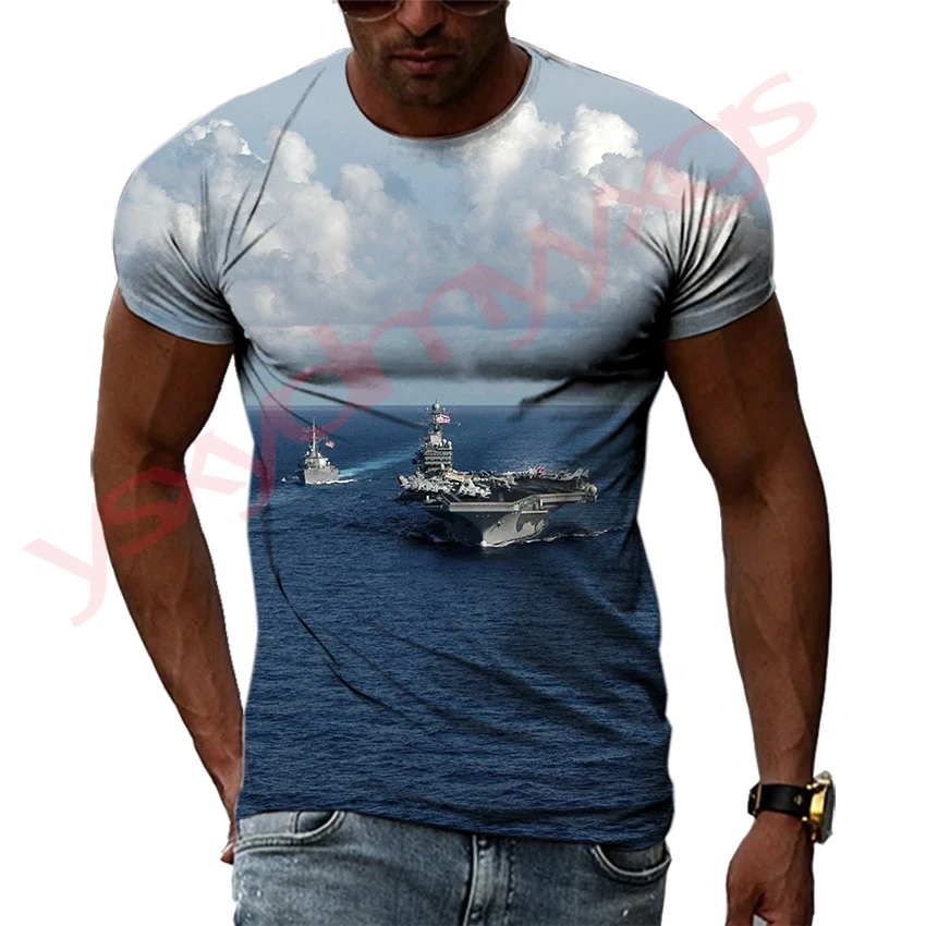 Summer Fashion Aircraft warship Trend T Shirts For Men Casual 3D Print Tees Hip Hop Personality Round Neck Short Sleeve Tops
Summer Fashion Aircraft warship Trend T Shirts For Men Casual 3D Print Tees Hip Hop Personality Round Neck Short Sleeve Tops