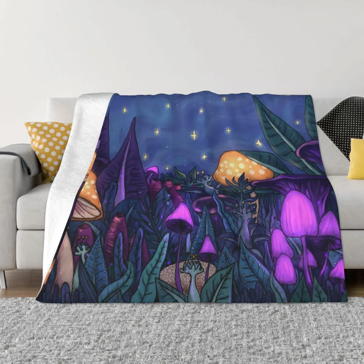 Psychedelic Magic Mushrooms Blankets Flannel Throw Blanket Airplane Travel Personalised Soft Warm Bedspreads
Psychedelic Magic Mushrooms Blankets Flannel Throw Blanket Airplane Travel Personalised Soft Warm Bedspreads