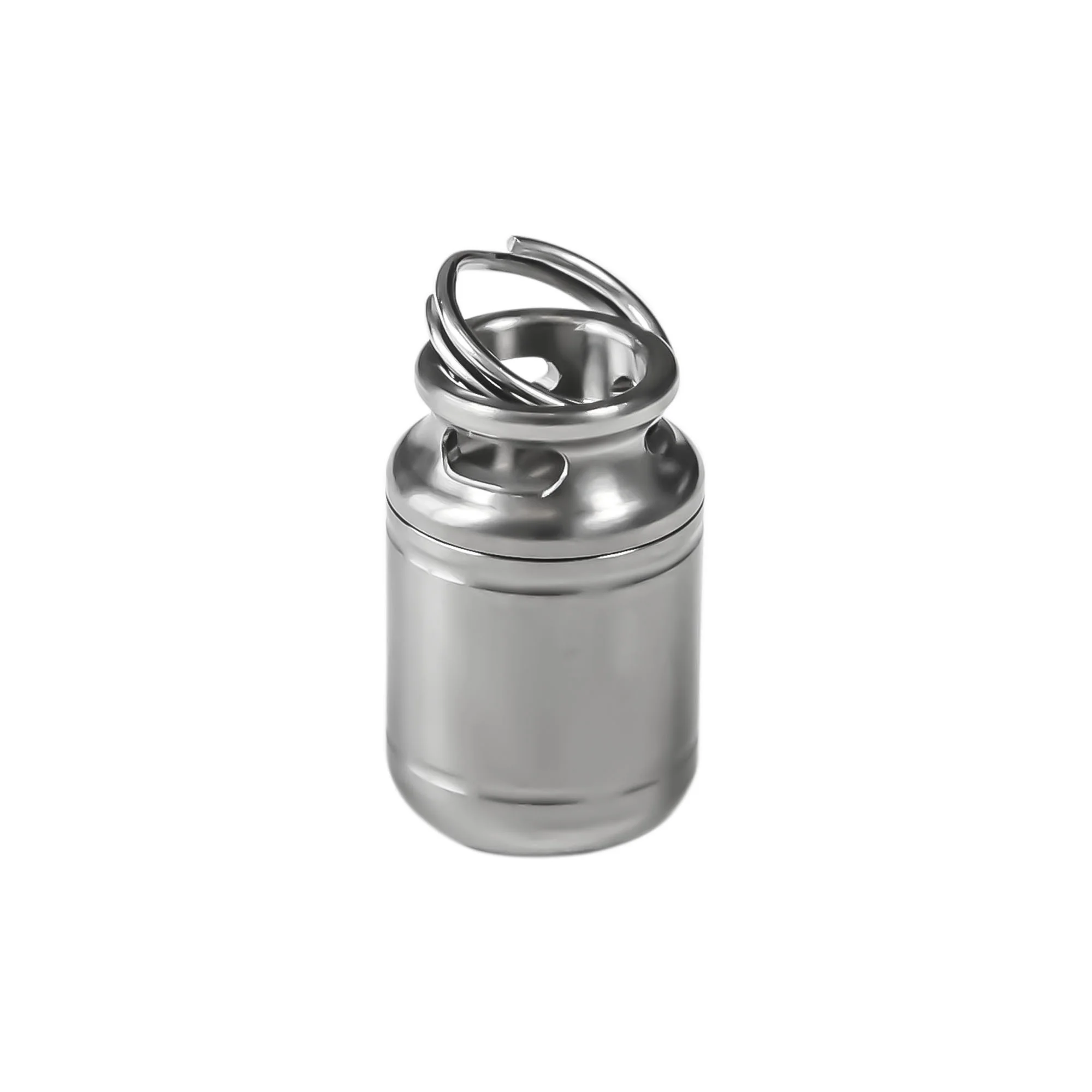 Titanium Micro Pill Box,Waterproof Mini Pill Holder,EDC Keychain Pill Case for Purse and Pocket,Small Pill Container Organizer
Titanium Micro Pill Box,Waterproof Mini Pill Holder,EDC Keychain Pill Case for Purse and Pocket,Small Pill Container Organizer