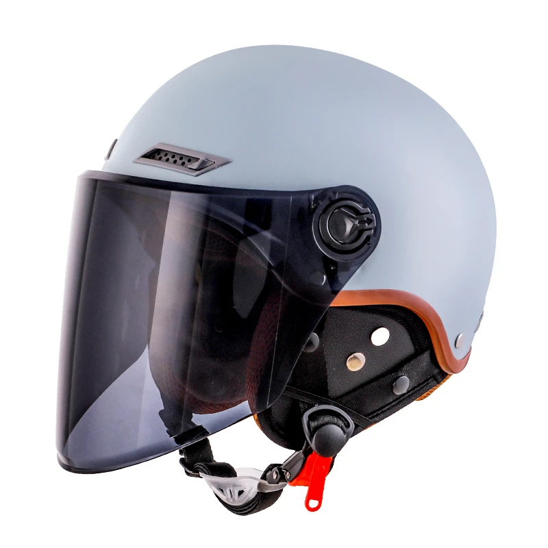 Adjustable Retro Motorcycle Half Helmet Pedal Helmet Safety Windproof Warmth Motocross Casco Moto
Adjustable Retro Motorcycle Half Helmet Pedal Helmet Safety Windproof Warmth Motocross Casco Moto