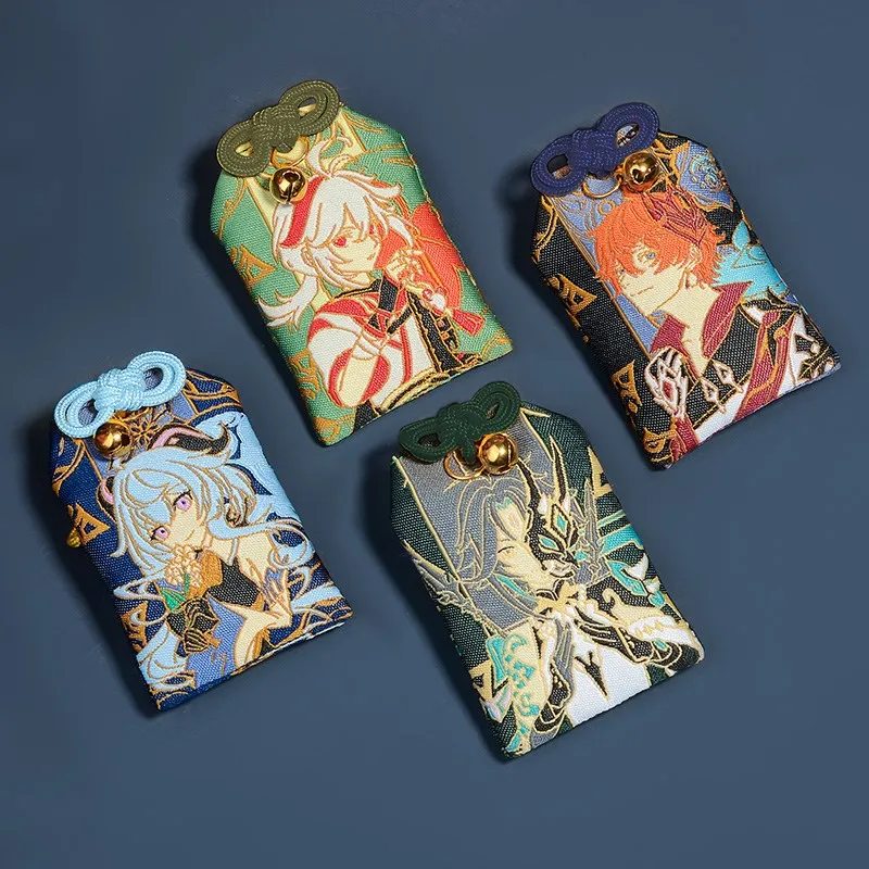 Игра Genshin Impact Amulet Косплей Xiao Ganyu Kazuha Tartaglia Kawaii защитный талисман костюм реквизит
Игра Genshin Impact Amulet Косплей Xiao Ganyu Kazuha Tartaglia Kawaii защитный талисман костюм реквизит