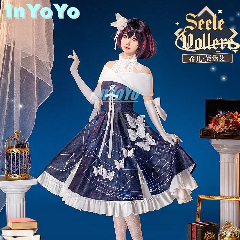 Костюм для косплея InYoYo Seele Vollerei из аниме «Honkai Impact 3», костюм для 6-й годовщины, Женский костюм на Хэллоуин
Костюм для косплея InYoYo Seele Vollerei из аниме «Honkai Impact 3», костюм для 6-й годовщины, Женский костюм на Хэллоуин