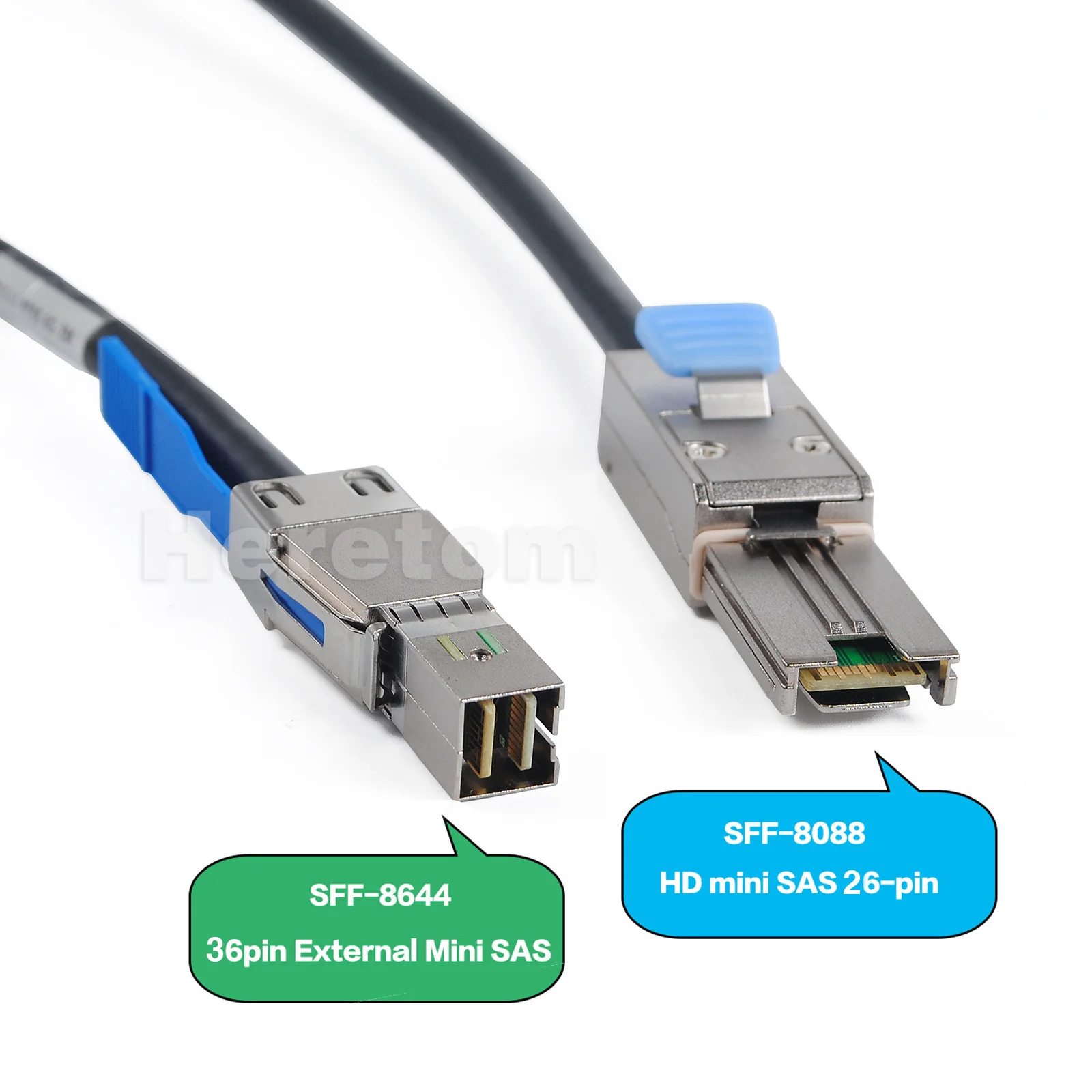 

NEW For Dell PowerVault MD1220 External Mini-SAS Cable SFF-8088 To SFF8644 YJXMR 0YJXMR 2M/200CM