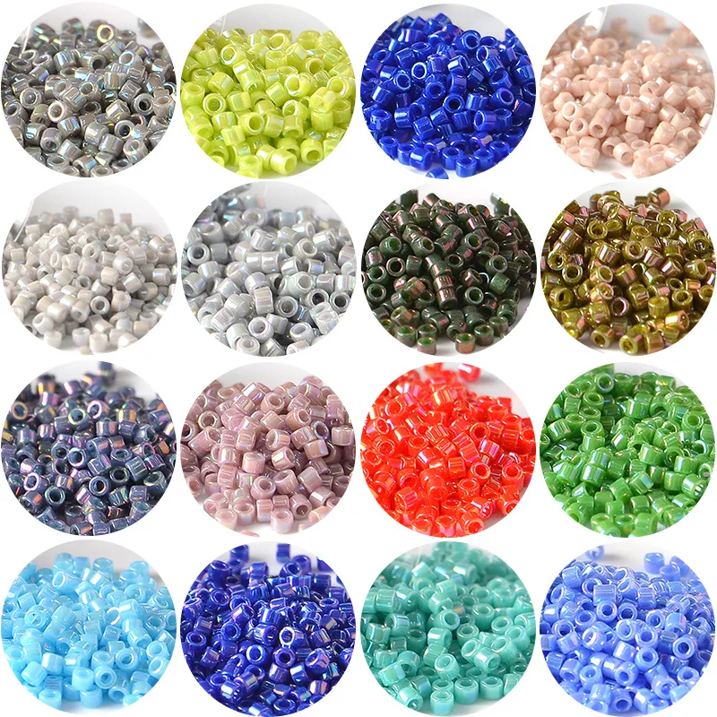 1.6mm 10g Japanes Miyuki Delica Beads Luster Rainbow Color Seed Beads Charm For Jewelry Making Necklace Bracelet Diy Accessories
1.6mm 10g Japanes Miyuki Delica Beads Luster Rainbow Color Seed Beads Charm For Jewelry Making Necklace Bracelet Diy Accessories