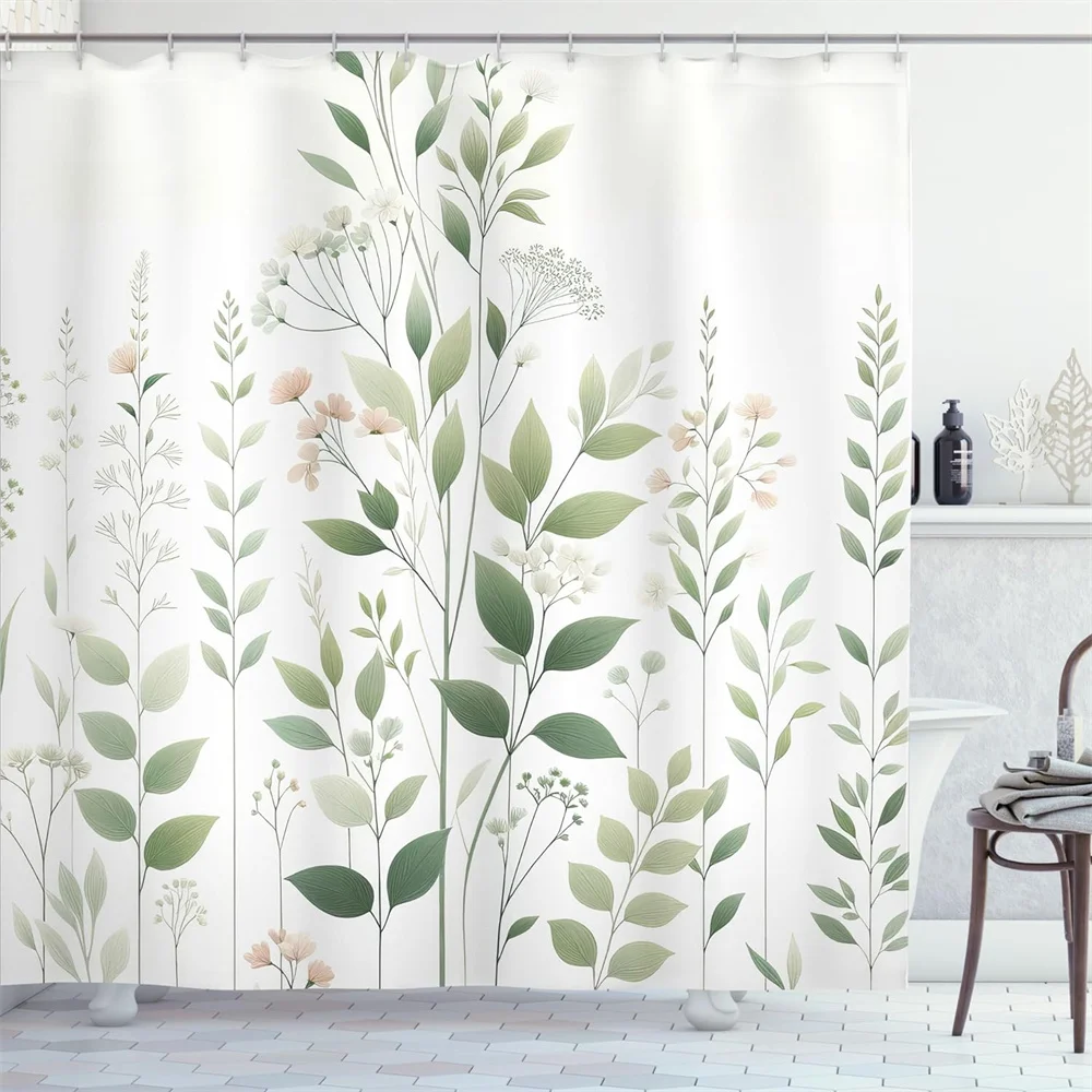 Bathroom Shower Curtain Retro abstract Green Plant Pattern Bathroom Decoration Shower curtain Bathtub Partition Home Decoration
Bathroom Shower Curtain Retro abstract Green Plant Pattern Bathroom Decoration Shower curtain Bathtub Partition Home Decoration