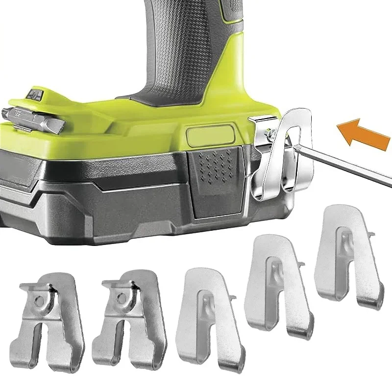 4/5PCS Belt Clip Hook with Screw for Ryobi/for Ridgid Impact Driver Drill Holder Accessories Electric Drill Belt Hook Power Tool
4/5PCS Belt Clip Hook with Screw for Ryobi/for Ridgid Impact Driver Drill Holder Accessories Electric Drill Belt Hook Power Tool