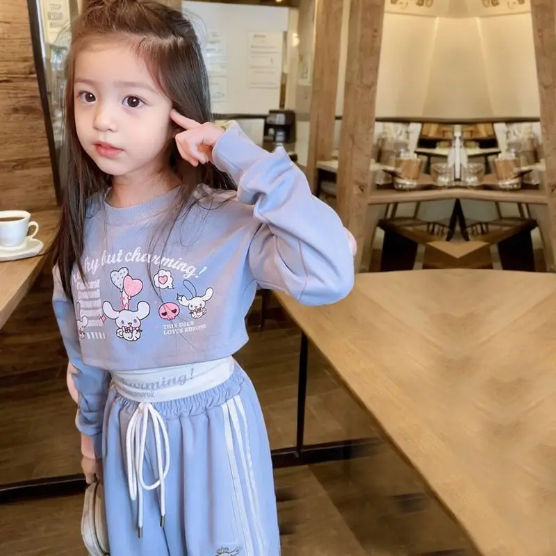 Sanrio Kawaii Anime My Melody Autumn Sports Suit Cute Cinnamoroll Cartoon Leisure Hoodie Set Top Inner Lap Trousers Gifts Girls
Sanrio Kawaii Anime My Melody Autumn Sports Suit Cute Cinnamoroll Cartoon Leisure Hoodie Set Top Inner Lap Trousers Gifts Girls