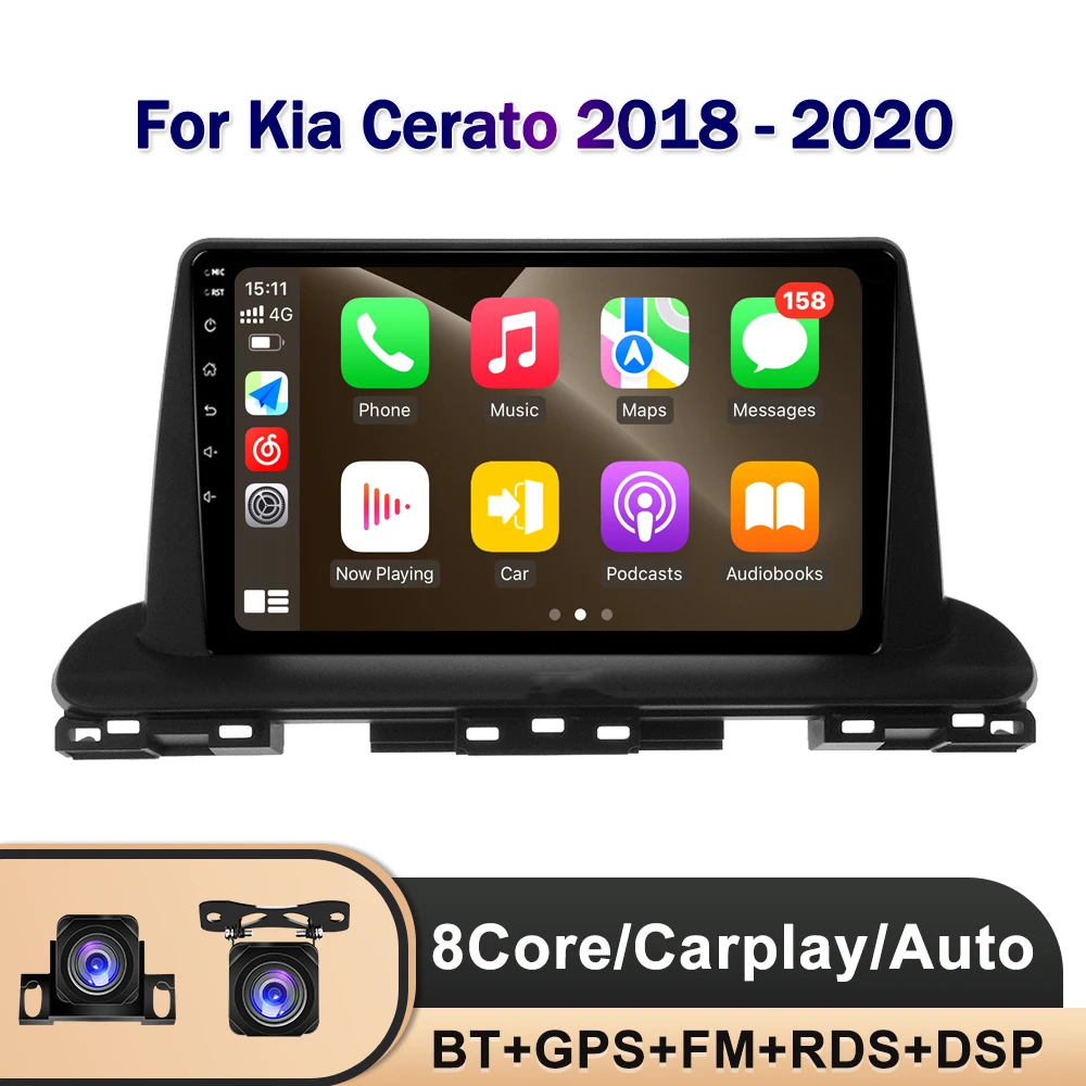 Автомагнитола на Android 13 для Kia Cerato 2018-2020, беспроводная Автомагнитола Carplay, стерео, DSP, мультимедиа, AHD, навигация, GPS, Авторадио ADAS
Автомагнитола на Android 13 для Kia Cerato 2018-2020, беспроводная Автомагнитола Carplay, стерео, DSP, мультимедиа, AHD, навигация, GPS, Авторадио ADAS