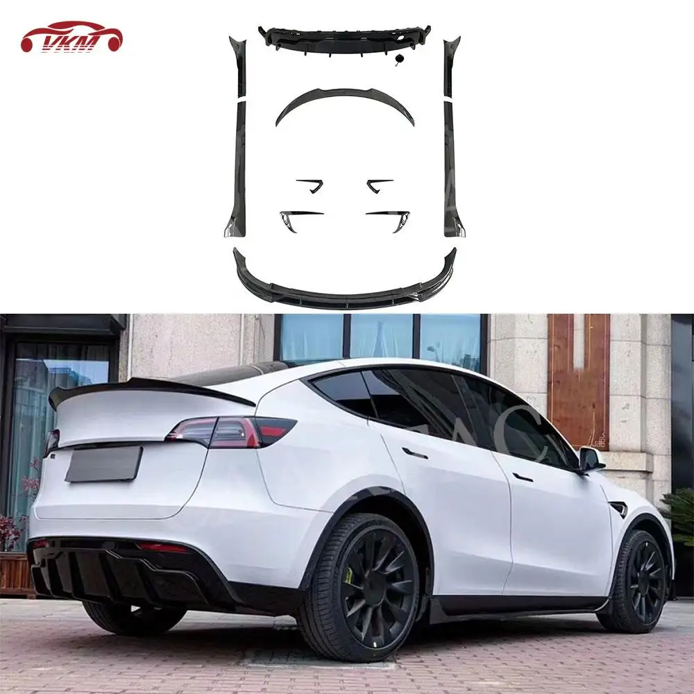 ABS Carbon fiber Body Kits Diffuse Side Skirt Sport Front Lip Rear Style Spoiler Accessories For Tesla Model Y 2016-2022
ABS Carbon fiber Body Kits Diffuse Side Skirt Sport Front Lip Rear Style Spoiler Accessories For Tesla Model Y 2016-2022